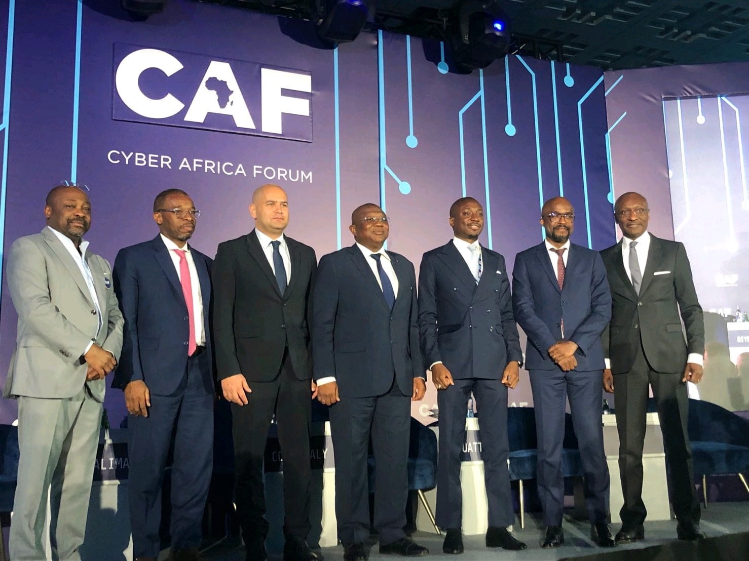 quelques acteurs du secteur media ayant participé au ciber africa forum