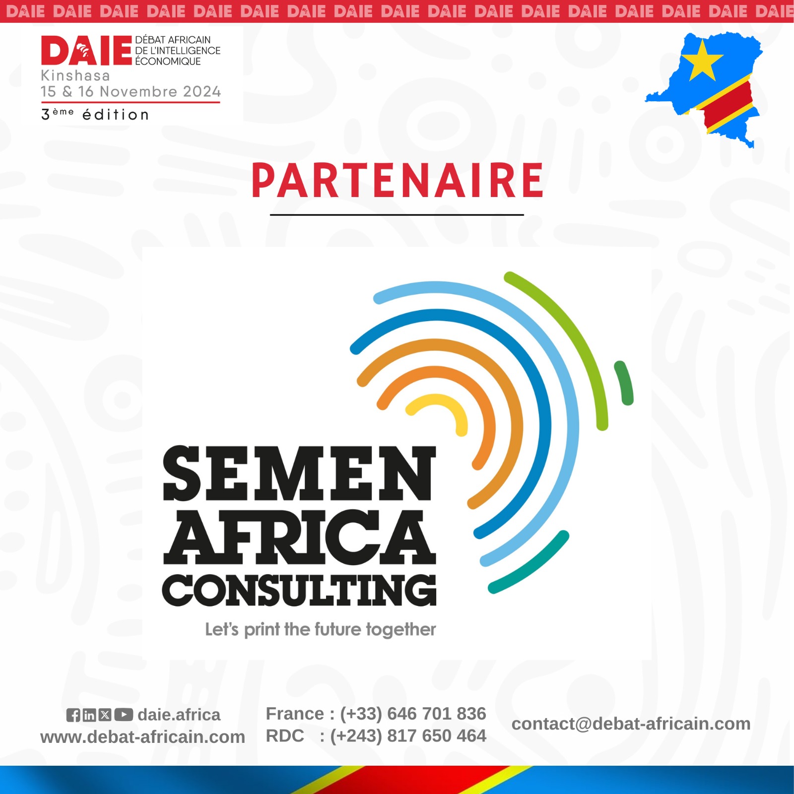 SEMEN AFRICA CONSULTIG au Débat Africain de l’Intelligence Économique.