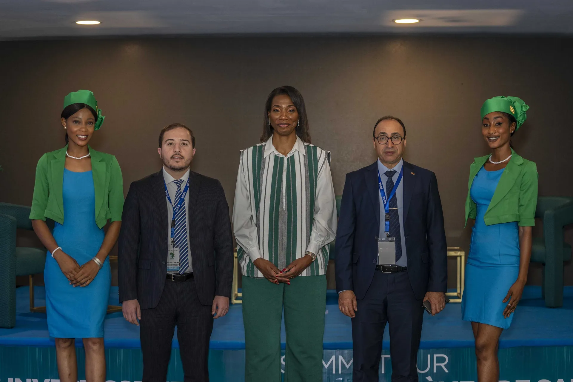 Docteur MAKITA-NGADI avec La Fondation Mohammed VI des Sciences et de la Santé, partenaire institutionnel du SISSA 2025 à Abidjan.